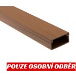 Lišta vkládací 18x13mm, délka 2m, tm.dřevo 10.058.223 – Zbozi.Blesk.cz