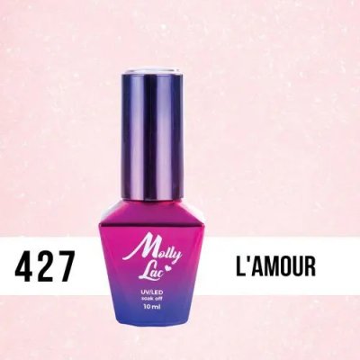 Molly Lac Madame French L amour 427 Uv Led gel lak 10ml – Hledejceny.cz