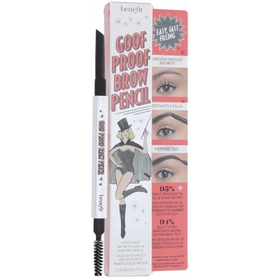 Benefit Tužka na obočí Goof Proof Brow Eyebrow Pencil 06 Cool Soft Black 0,34 g – Sleviste.cz