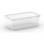 KIS Plastový úložný box C-Box Transparent XS 6 L – Zboží Mobilmania