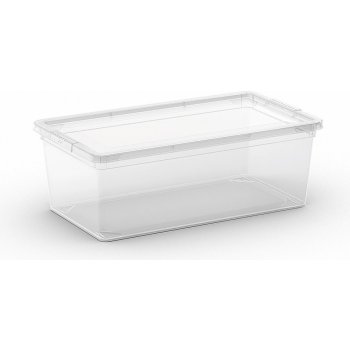 KIS Plastový úložný box C-Box Transparent XS 6 L