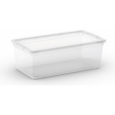 KIS Plastový úložný box C-Box Transparent XS 6 L – Zbozi.Blesk.cz