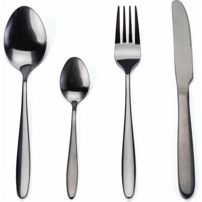 decoDoma Sada nerezových příborů BLACK 24 ks – Hledejceny.cz