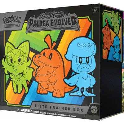 Pokémon Company Pokémon TCG: SV02 Paldea Evolved - Elite Trainer Box – Zbozi.Blesk.cz
