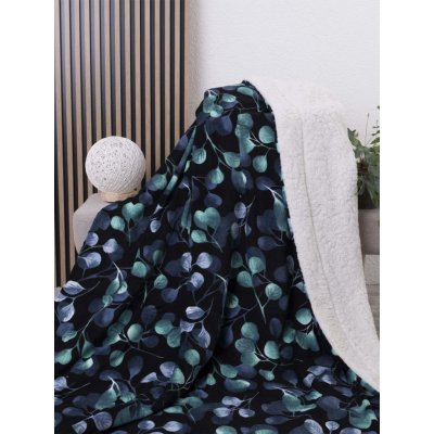 MKLuzkoviny.cz Beránková deka mikroplyš Eukalyptus 2 220x200 – Hledejceny.cz