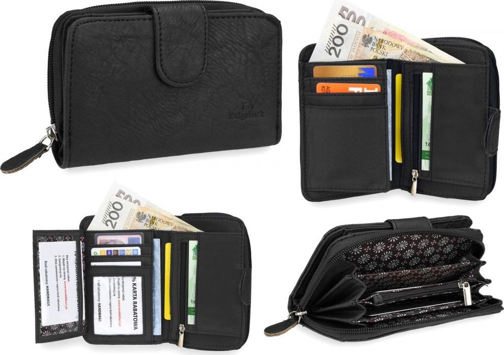Ridgeback Dámská peněženka PS117 černá od 189 Kč - Heureka.cz