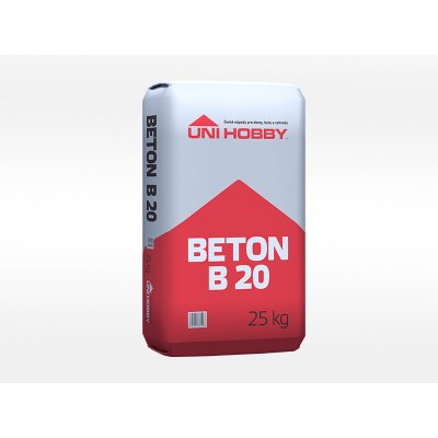 UNI HOBBY Beton UH B20 25 kg – Sleviste.cz
