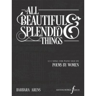 All Beautiful and Splendid Things nory pro klavír 1413264