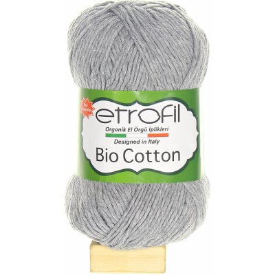 Etrofil Bio Cotton šedá 10101 – Zboží Mobilmania