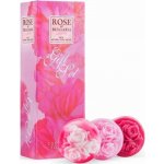 Rose of Bulgaria toaletní mýdlo ve tvaru růže 3 x 30 g dárková sada – Zboží Mobilmania