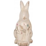 Keramická dekorace králík s kvítky Floral Cartoon M 13*10*21 cm – Hledejceny.cz