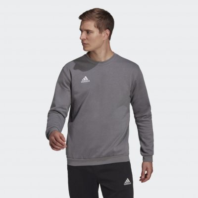 adidas Entrada 22 Sweat Top šedá – Zboží Mobilmania