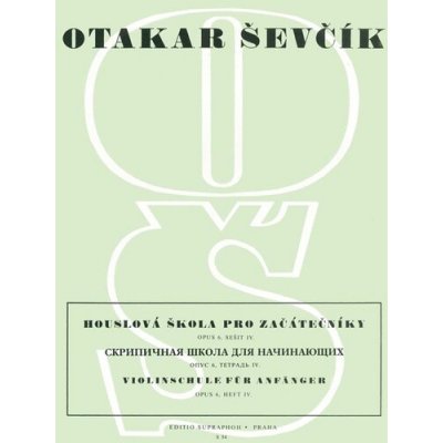 Houslová škola pro začátečníky Otakar Ševčík – Hledejceny.cz