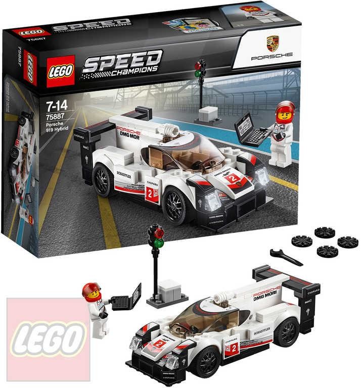LEGO® Speed Champions 75887 Porsche 919 Hybrid od 2 450 Kč - Heureka.cz