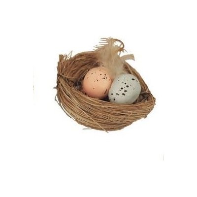 Dekorace hnízdo s vajíčky – Zboží Mobilmania