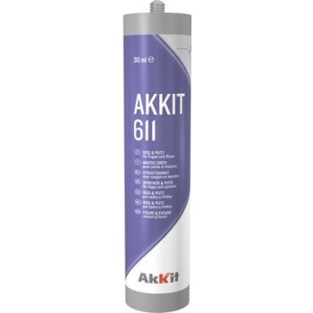 AKKIT 611 tmel na praskliny & omítku 310g bílý