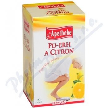 Apotheke Pu-erh a citron čaj 20 x 1,8 g