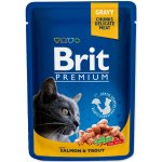 Brit Premium Cat Salmon & Trout 100 g – Sleviste.cz