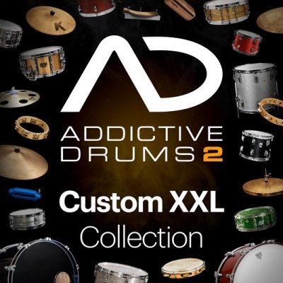 XLN AUDIO Addictive Drums 2: Custom XXL Collection – Zboží Mobilmania