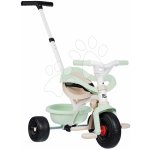 Smoby s volnoběhem Be Fun Comfort Tricycles nastavitelnou vodicí rukojetí a ochrannou hrazdou zelená – Hledejceny.cz