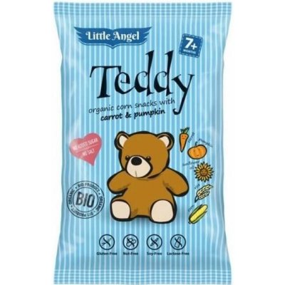 Bezlepkový snack BIO Teddy pro děti 4 x 15 g