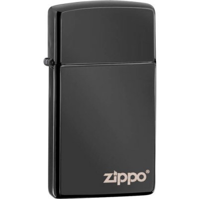 Zippo benzínový Ebony ™ Slim tmavě šedý – Zbozi.Blesk.cz