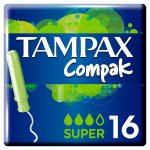 Tampax Compak Super dámské tampony s aplikátorem 16 kusů