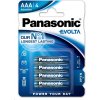 Baterie primární PANASONIC EVOLTA Platinum AAA 4ks LR03EGE/4BP