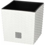 Prosperplast Rato low květináč 17 cm bílý – Sleviste.cz