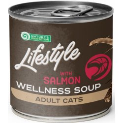 Nature's Protection NP Cat Soup LifeStyle Sterilised Salmon 140 ml