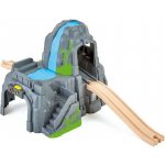 Hape Vláčkodráha tunel Světelný a zvukový v hoře – Zboží Dáma