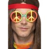 Párty brýle Smiffys Hippies party - Brýle duhové Hippies