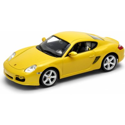 Welly Porsche Cayman S žluté 1:24 – Zbozi.Blesk.cz
