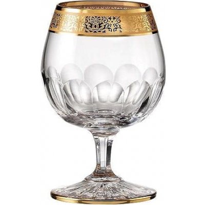 Bohemia Crystal Sada sklenic na brandy ROMANTIC 2 x 220 ml – Zboží Mobilmania