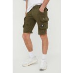 Alpha Industries kalhoty krátké Crew short Patch olivová tmavá – Zboží Dáma