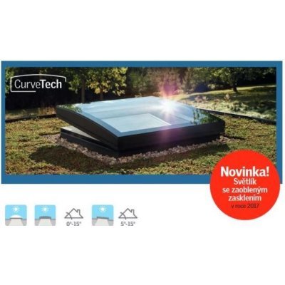 VELUX ISD 1093 Horní díl světlíku 80x80 cm – HobbyKompas.cz