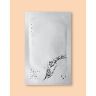 The Skin House OF DOHWA HOOUSE OF DOHWA RICE BRAN SHEET MASK 25 ml – Hledejceny.cz