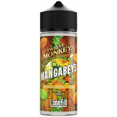 12 Monkeys Mangabeys / Ananas,mango a guava 20 ml – Zboží Mobilmania