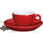 Cilio Porcelánový šálek na espresso červený 50 ml – Zboží Mobilmania