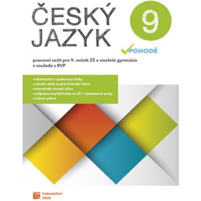 Český jazyk v pohodě 9 – pracovní sešit – Zboží Mobilmania