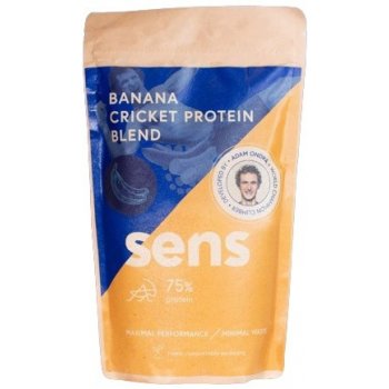 Sens Foods Banánový shake s cvrččím proteinem Adama Ondry 455 g