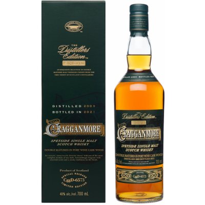 Cragganmore 40% 0,7 l (karton) – Hledejceny.cz