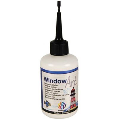Barvy na sklo Window Art 80ml čirá – Zboží Dáma