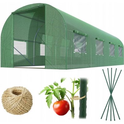 Plonos 4973-B Zahradní fóliový tunel 2,5 x 4 m 140 g/m² zelený – Zboží Dáma