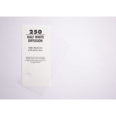 Chris James filtr na světlo v roli, 250 Half White Diffusion – Zboží Mobilmania