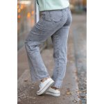 GOODIES Dámské široké džíny ROCKY DJ2456 Šedá – Sleviste.cz