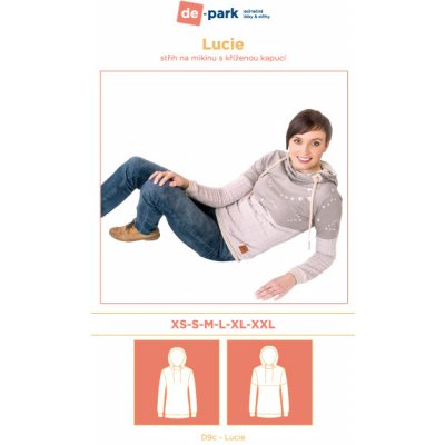 de-park Papírový střih - Lucie vel.XS-XXL – Zboží Mobilmania