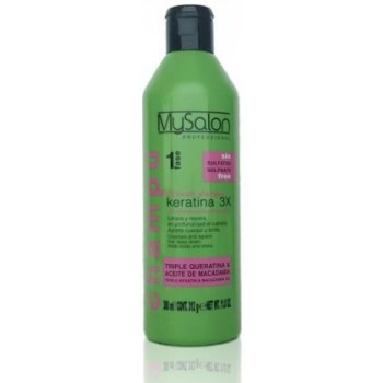 MySalon 3xKeratin vyživující šampon 300 ml