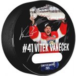 Puk podpisový Vítek Vaněček #41 Stanley Cup Champion 2025 Florida Panthers – Zboží Dáma