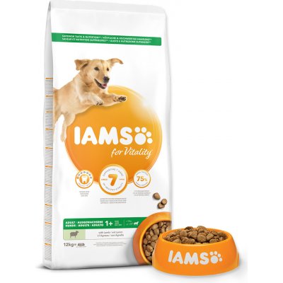 Iams Dog Adult Large Lamb 12 kg – Zboží Mobilmania